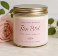 Rose Petal Candle