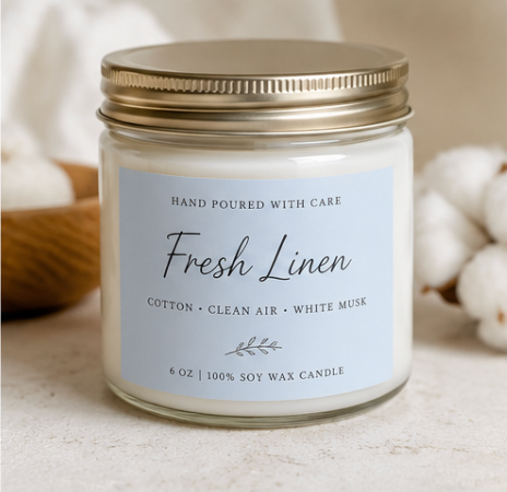 Fresh Linen Candle